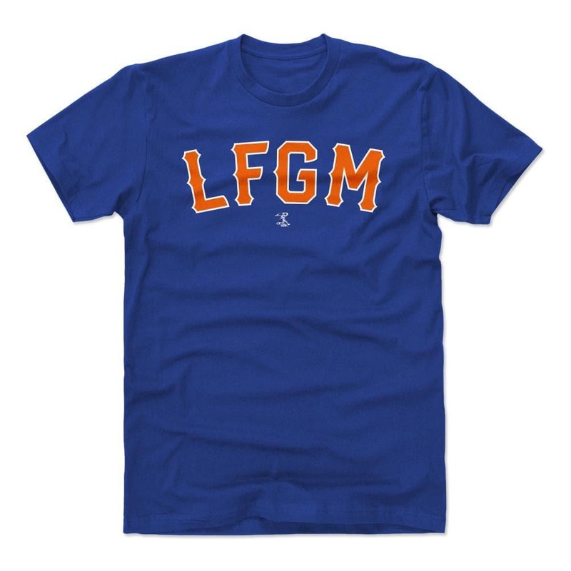 New York Mets 500 Level MLB LFGM T-Shirt – Blue