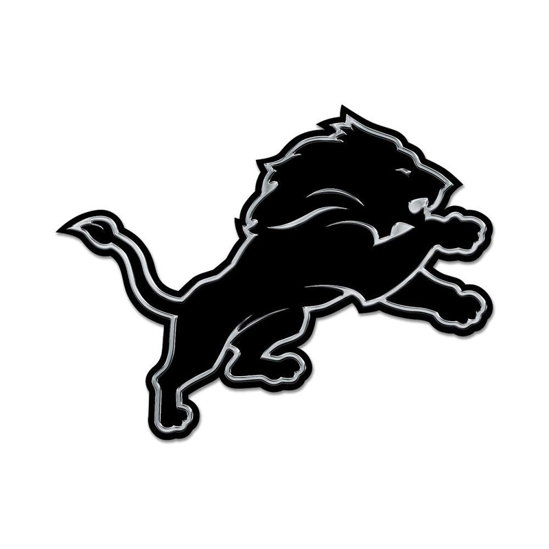 NFL Detroit Lions WinCraft Chrome Auto Emblem