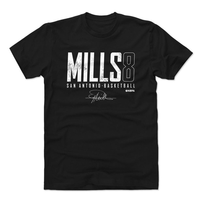Patty Mills San Antonio Spurs 500 Level NBA Elite T-Shirt – Black