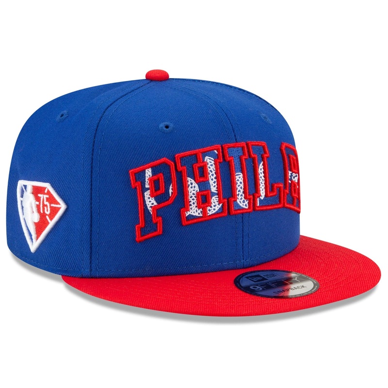 Philadelphia 76ers New Era NBA 2021 Draft 9FIFTY Snapback Hat – Blue
