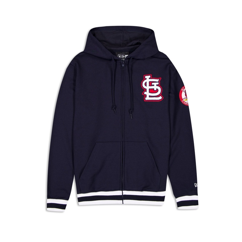 St. Louis Cardinals Coop Logo Select Full-Zip Hoodie