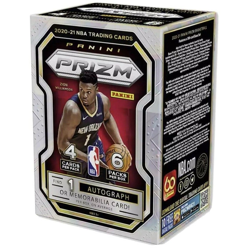 2020-21 Panini NBA Prizm Basketball Blaster Box – 6 Packs