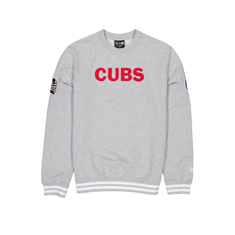 Chicago Cubs Gray Logo Select Crewneck