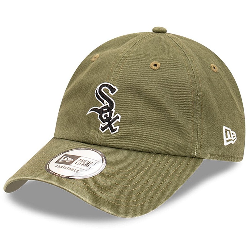 Chicago White Sox New Era MLB Team Casual Classic Curved Hat – Olive