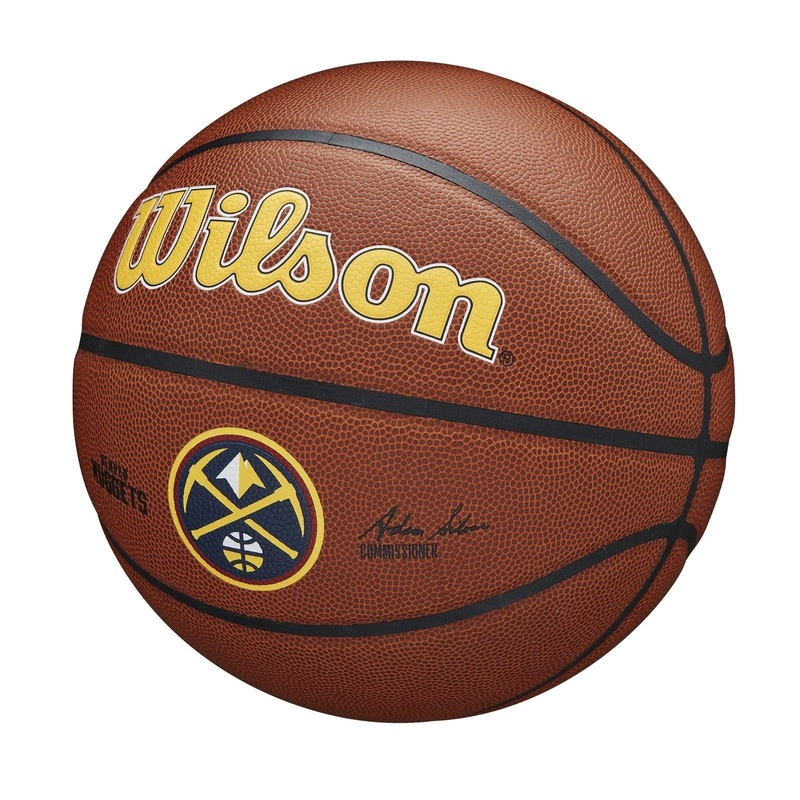 Denver Nuggets Wilson NBA Team Full Size Basketball Ball