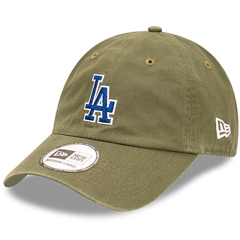 Los Angeles Dodgers New Era MLB Team Casual Classic Curved Hat – Olive