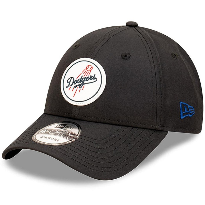 Los Angeles Dodgers New Era MLB Team Circle Prolite 9FORTY Snapback Hat – Black