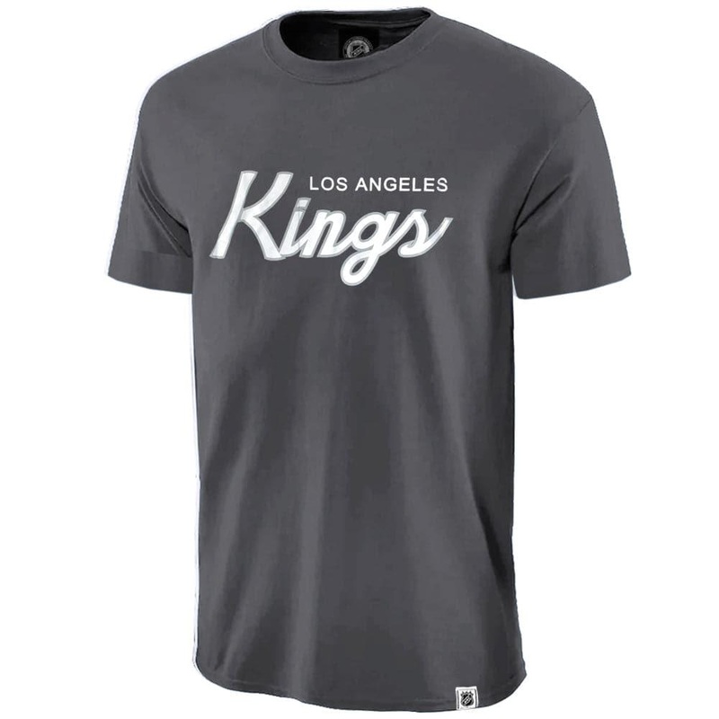 Los Angeles Kings NHL Branded Team Scripto T-Shirt – Raven