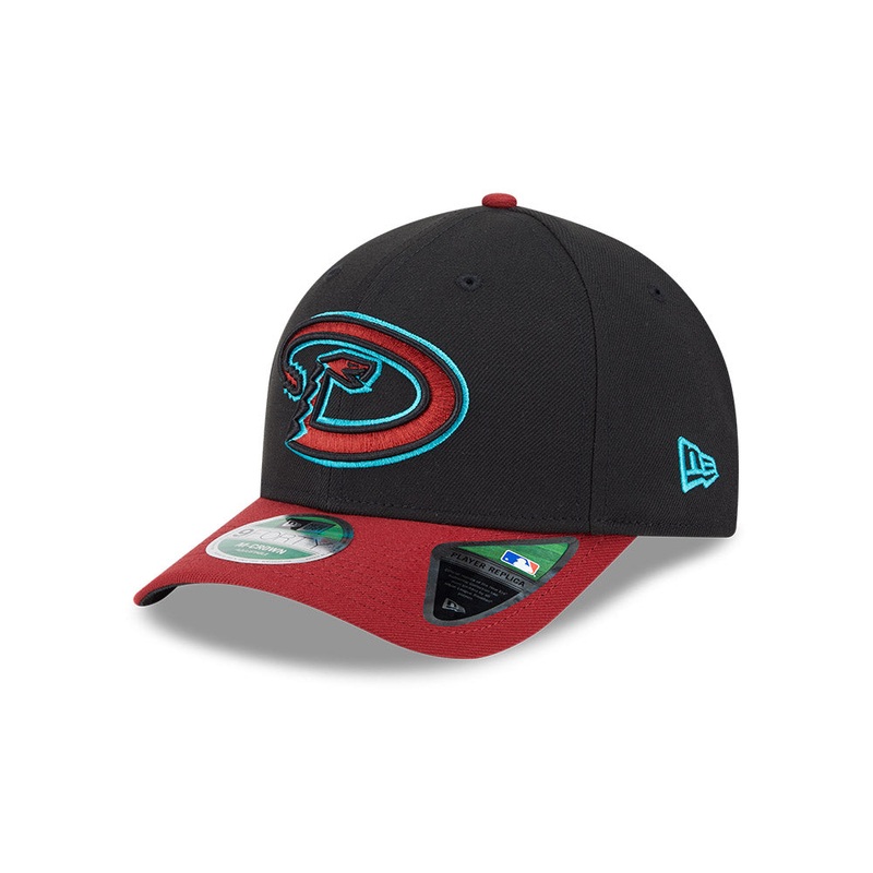 MLB Arizona Diamondbacks New Era Road Player Replica 9FORTY M-Crown Hat – Black