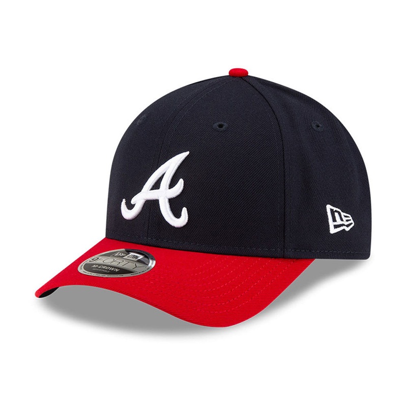 MLB Atlanta Braves New Era Home Player Replica 9FORTY M-Crown Hat – Navy