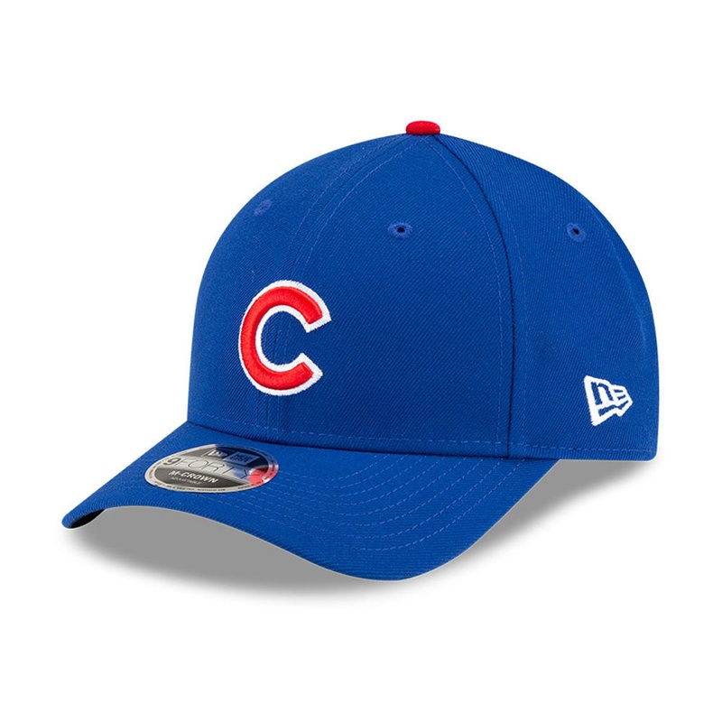 MLB Chicago Cubs New Era Game Player Replica 9FORTY M-Crown Hat – Blue