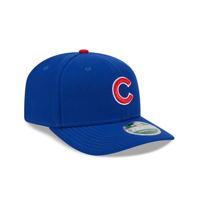 MLB Chicago Cubs New Era Player Replica 9SEVENTY Stretch-Snapback Hat – Blue