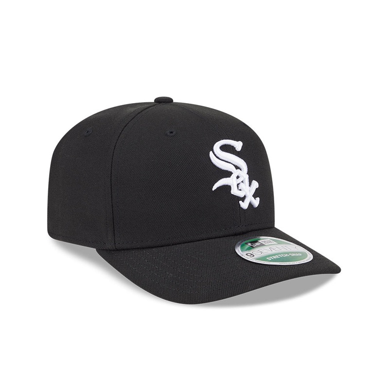 MLB Chicago White Sox New Era Player Replica 9SEVENTY Stretch-Snapback Hat – Black