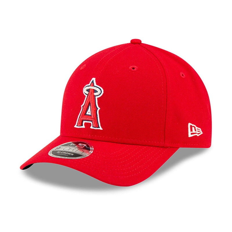 MLB Los Angeles Angels New Era Game Player Replica 9FORTY M-Crown Hat – Red