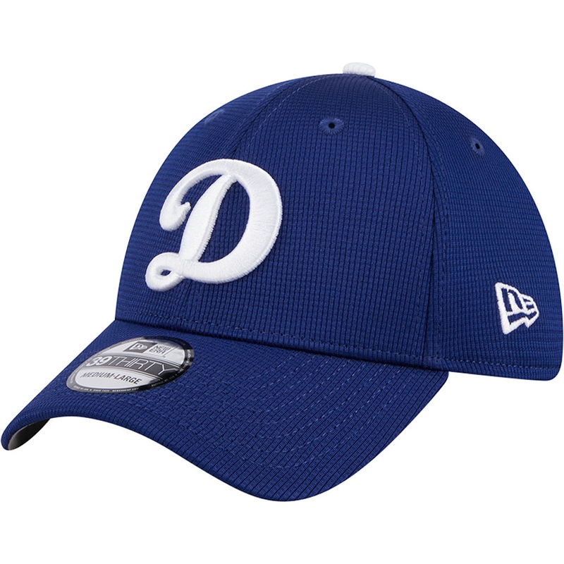 MLB Los Angeles Dodgers New Era 2025 Batting Practice 39THIRTY Flex Fit Hat – Blue