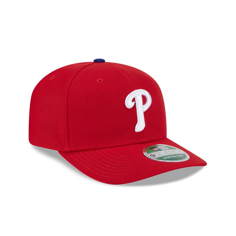MLB Philadelphia Phillies New Era Player Replica 9SEVENTY Stretch-Snapback Hat – Red