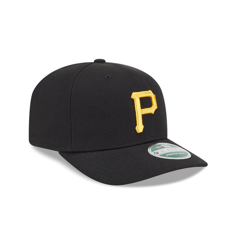 MLB Pittsburgh Pirates New Era Player Replica 9SEVENTY Stretch-Snapback Hat – Black