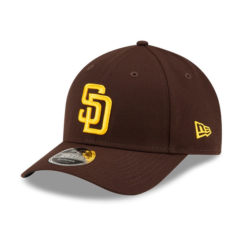 MLB San Diego Padres New Era Game Player Replica 9FORTY M-Crown Hat – Brown