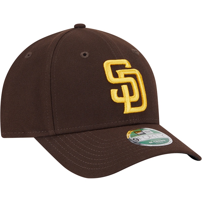 MLB San Diego Padres Youth New Era Game Player Replica 9FORTY M-Crown Hat – Brown