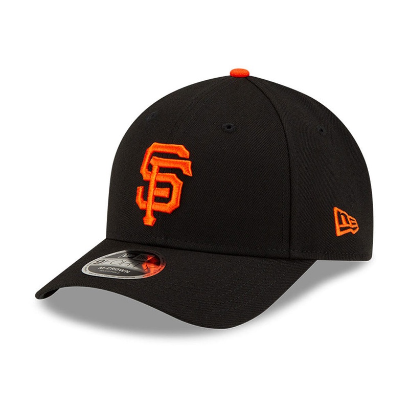 MLB San Francisco Giants New Era Game Player Replica 9FORTY M-Crown Hat – Black