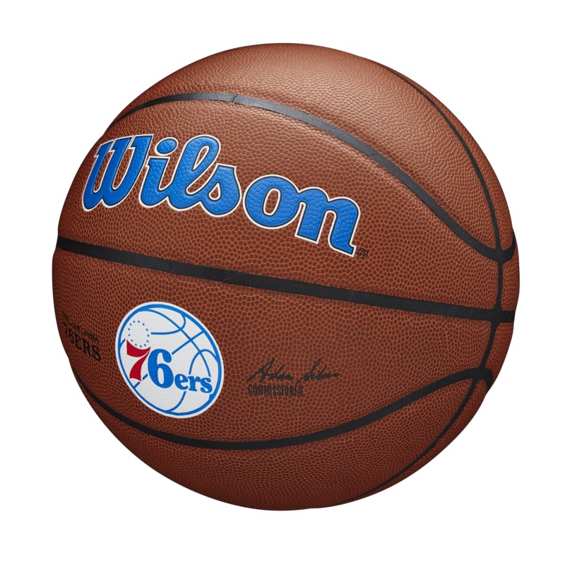 Philadelphia 76ers Wilson NBA Team Full Size Basketball Ball