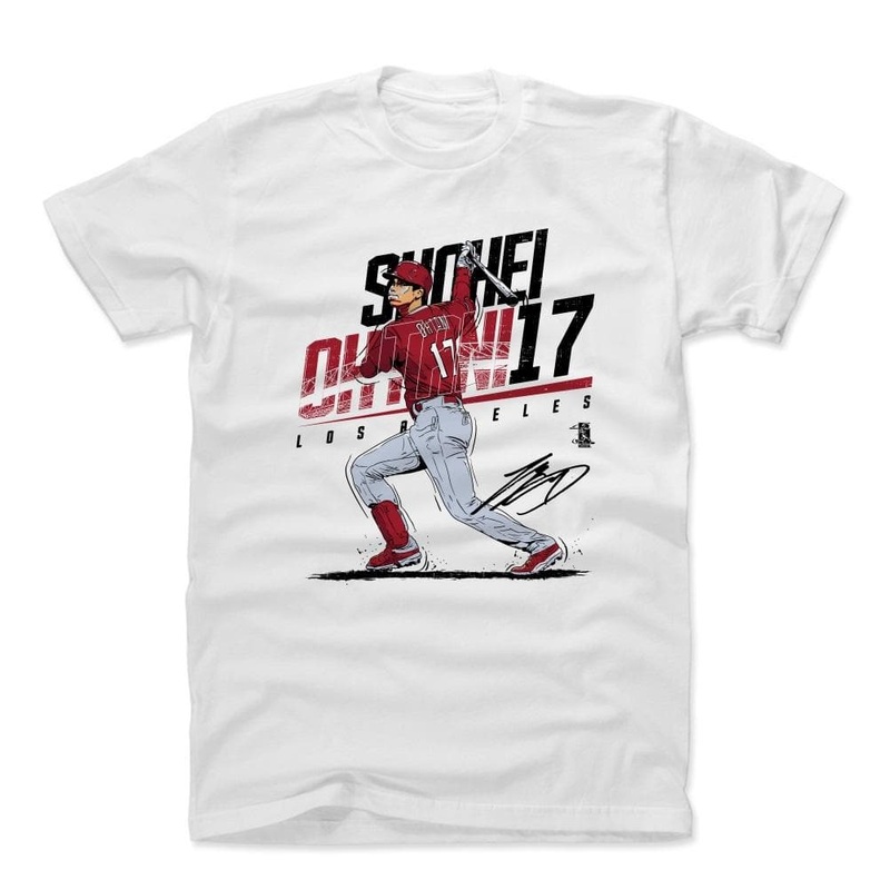 Shohei Ohtani Los Angeles Angels 500 Level MLB Power T-Shirt – White