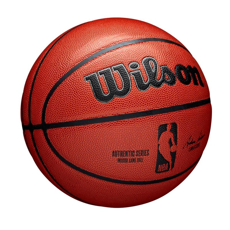 Wilson NBA Authentic Series Indoor Basketball Ball – Orange