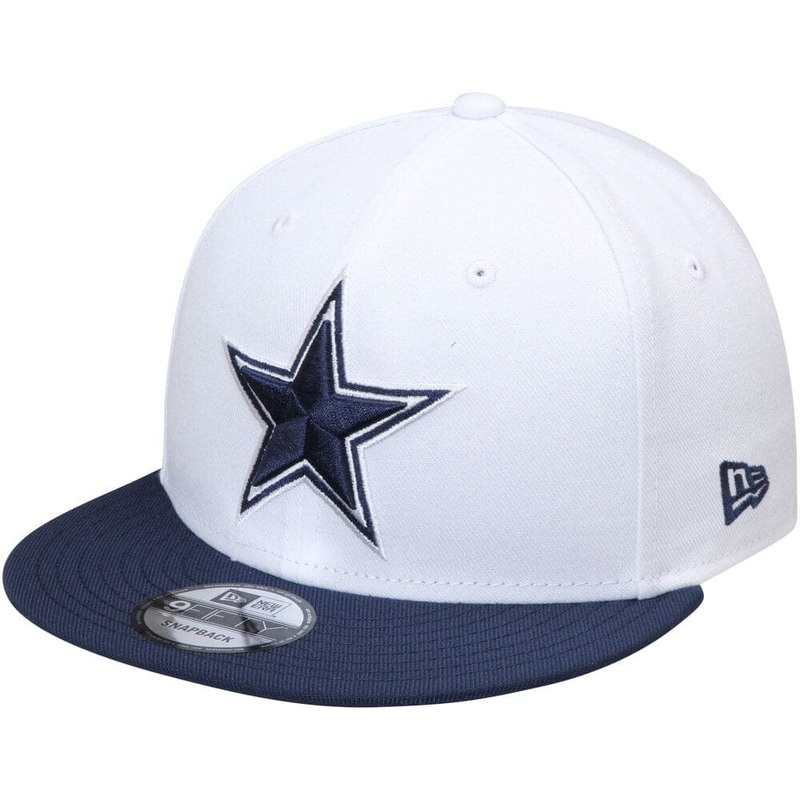 Dallas Cowboys New Era NFL Team 2 Tone 9FIFTY Snapback Hat – White