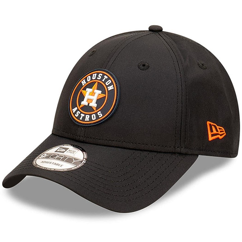 Houston Astros New Era MLB Team Circle Prolite 9FORTY Snapback Hat – Black