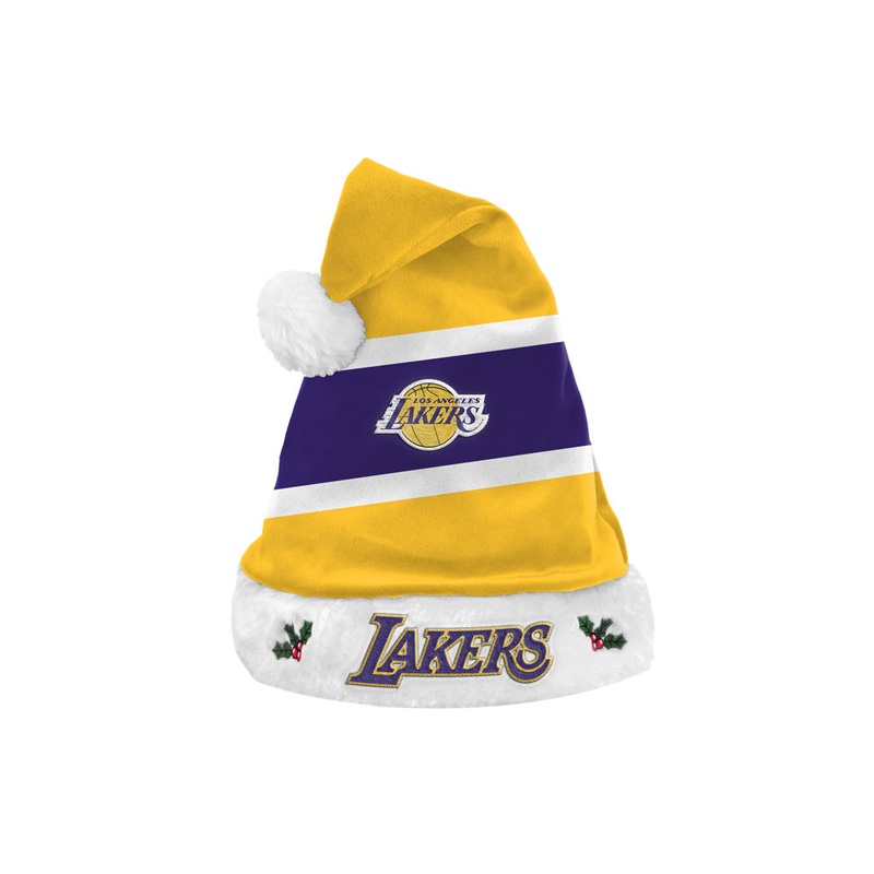 NBA Los Angeles Lakers FOCO Basic Santa Hat
