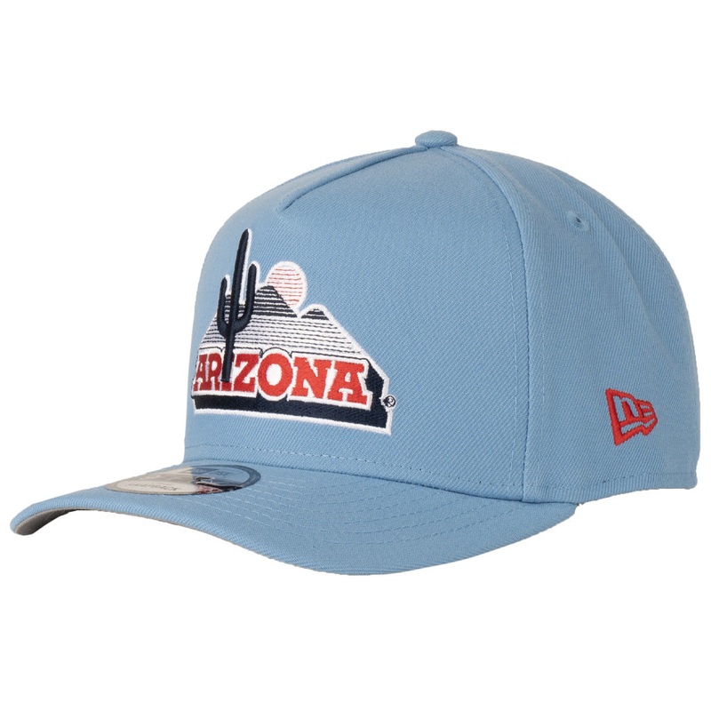 NCAA Arizona Wildcats New Era Vault Baseball Jersey Hook 9FIFTY A-Frame Snapback Hat – Blue