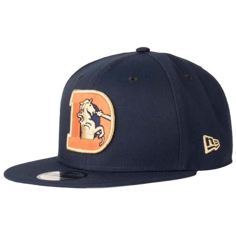 NFL Denver Broncos New Era Team Gold Refresh 9FIFTY Snapback Hat – Blue
