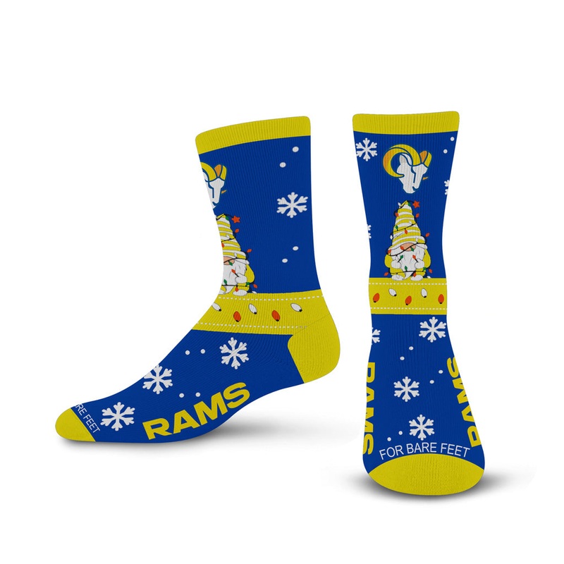 NFL Los Angeles Rams For Bear Feet Sweater Gnome Socks