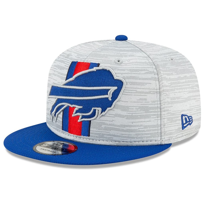 Buffalo Bills New Era NFL 2021 Training Camp 9FIFTY Snapback Hat – Grey