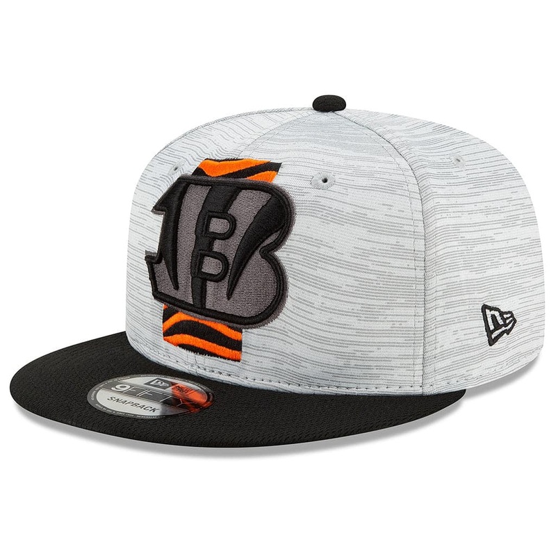 Cincinnati Bengals New Era NFL 2021 Training Camp 9FIFTY Snapback Hat – Grey