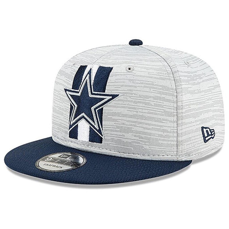 Dallas Cowboys New Era NFL 2021 Training Camp 9FIFTY Snapback Hat – Grey