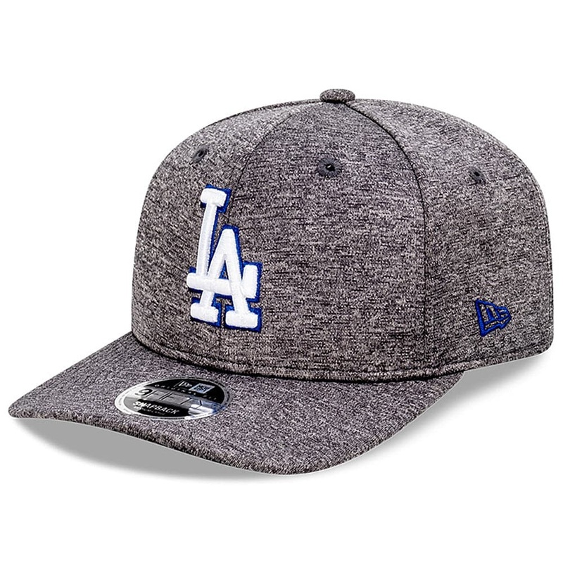 Los Angeles Dodgers New Era MLB Shadow Tech 9FIFTY Pre-Curved Snapback Hat – Graphite