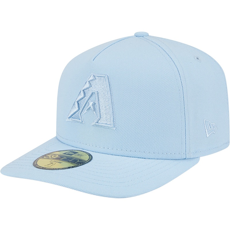 MLB Arizona Diamondbacks New Era Tonal Blue 59FIFTY A-Frame Fitted Hat – Blue