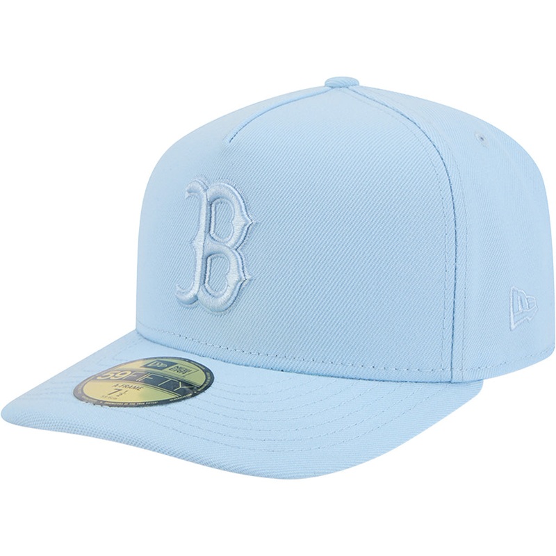 MLB Boston Red Sox New Era Tonal Blue 59FIFTY A-Frame Fitted Hat – Blue