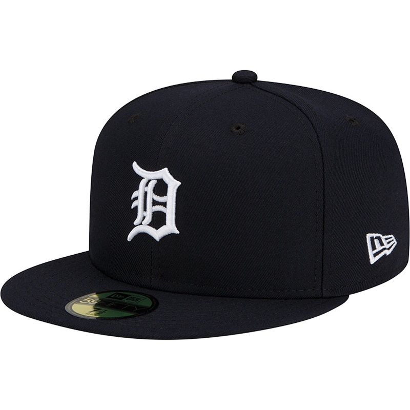 MLB Detroit Tigers Youth New Era Home Authentic Collection 59FIFTY Fitted Hat – Navy