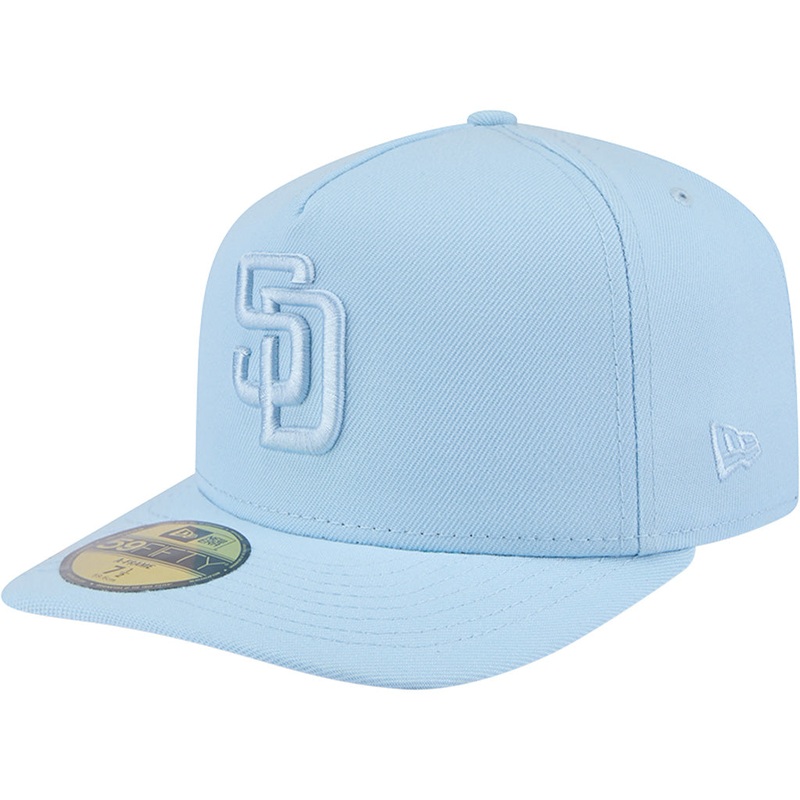MLB San Diego Padres New Era Tonal Blue 59FIFTY A-Frame Fitted Hat – Blue