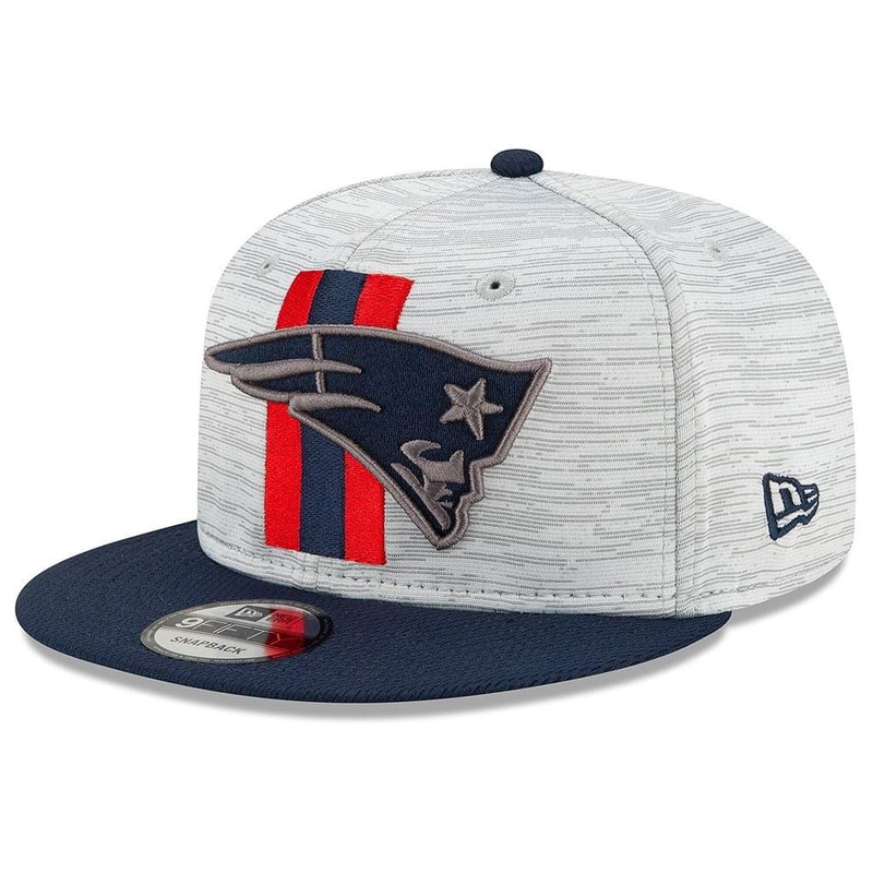New England Patriots New Era NFL 2021 Training Camp 9FIFTY Snapback Hat – Grey