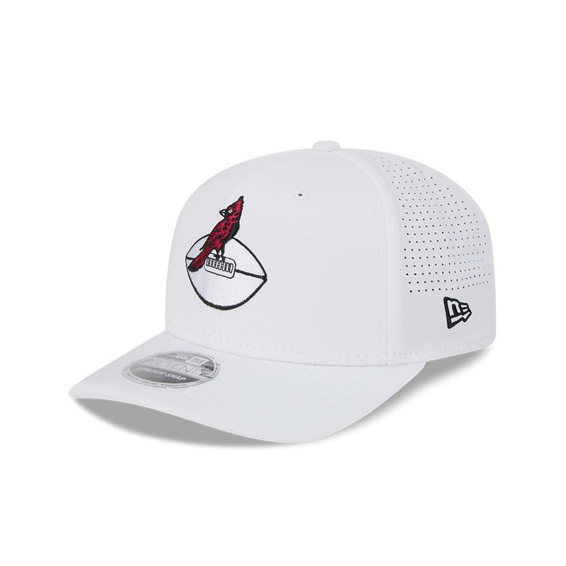 NFL Arizona Cardinals New Era Performance 9SEVENTY Stretch-Snapback Hat – White