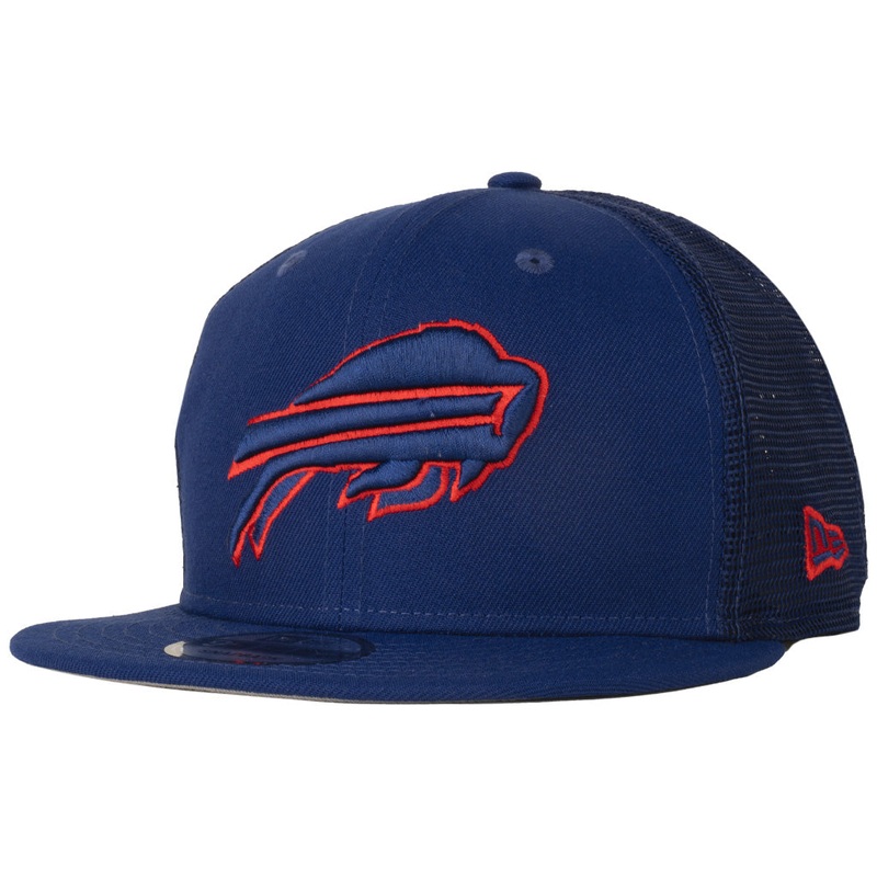 NFL Buffalo Bills New Era Shadowline 9FIFTY Snapback Trucker Hat – Blue