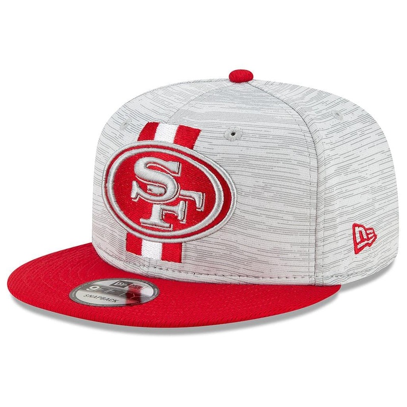 San Francisco 49ers New Era NFL 2021 Training Camp 9FIFTY Snapback Hat – Grey