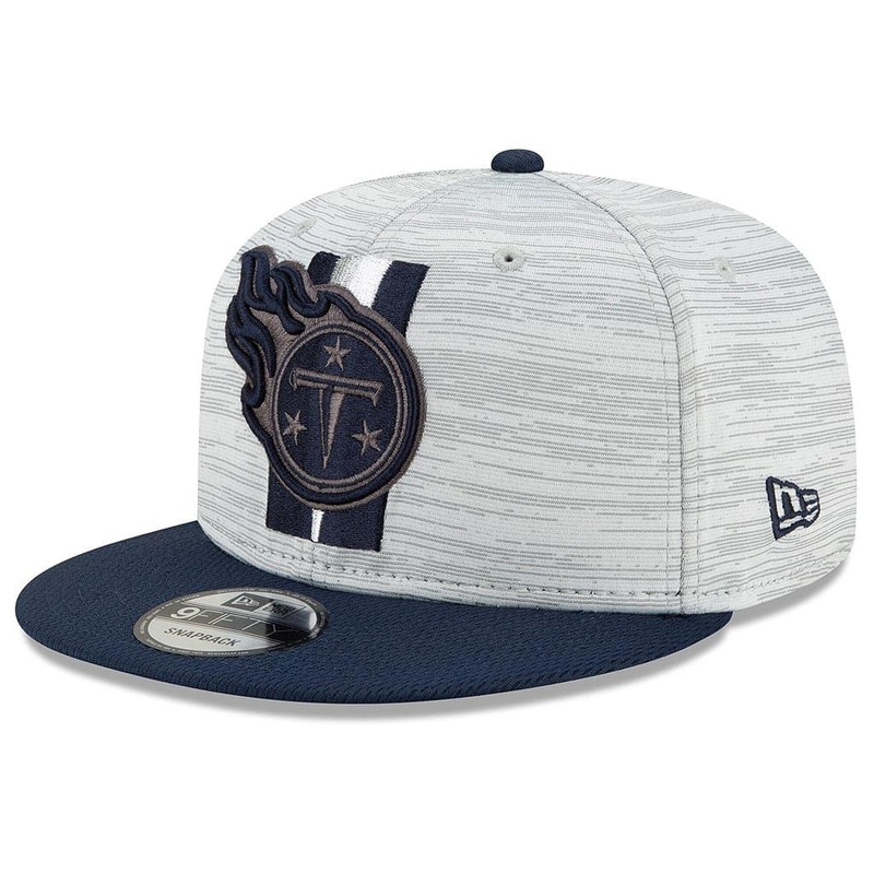 Tennessee Titans New Era NFL 2021 Training Camp 9FIFTY Snapback Hat – Grey