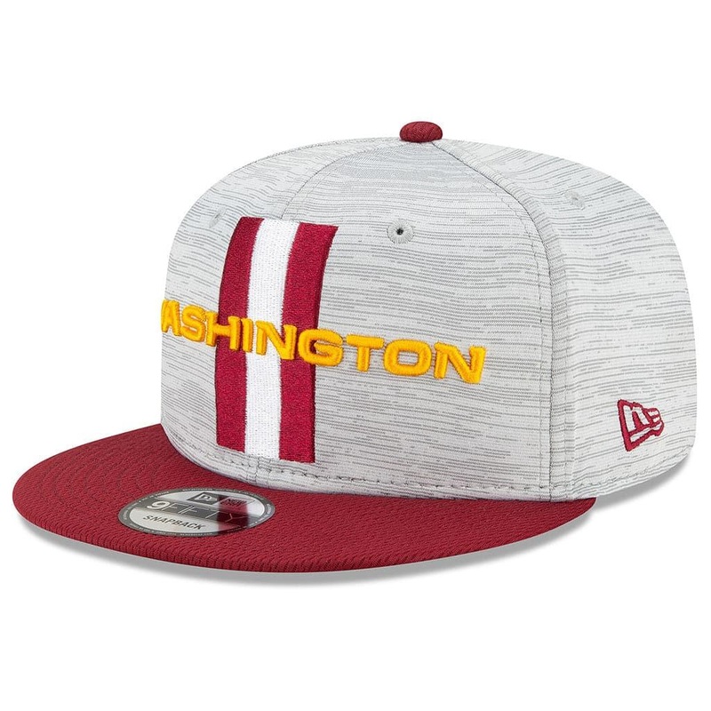 Washington Commanders New Era NFL 2021 Training Camp 9FIFTY Snapback Hat – Grey