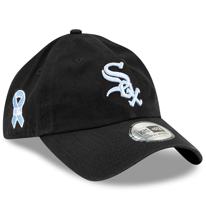 Chicago White Sox New Era MLB 2021 Fathers Day Casual Classic Curved Hat – Black