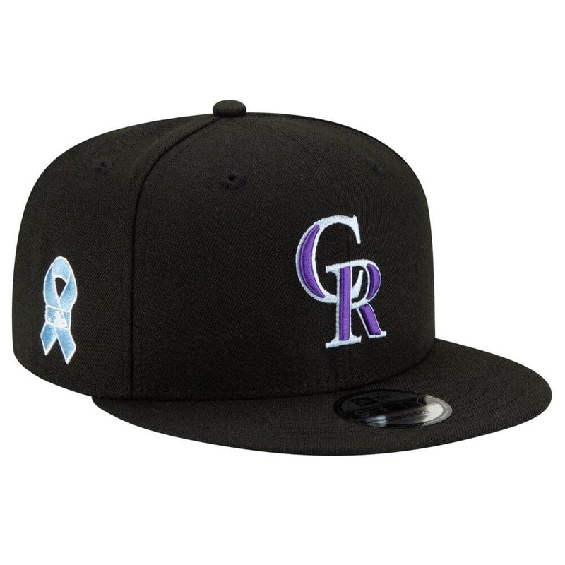 Colorado Rockies New Era MLB 2021 Fathers Day 9FIFTY Snapback Hat – Black