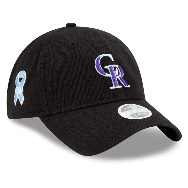 Colorado Rockies New Era MLB 2021 Fathers Day Casual Classic Curved Hat – Black